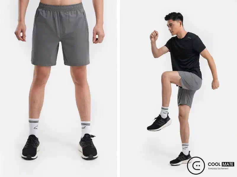Quần short thể thao nam 7 inch co giãn ứng dụng công nghệ Graphene Quần short thể thao nam 7 inch co giãn ứng dụng công nghệ Graphene