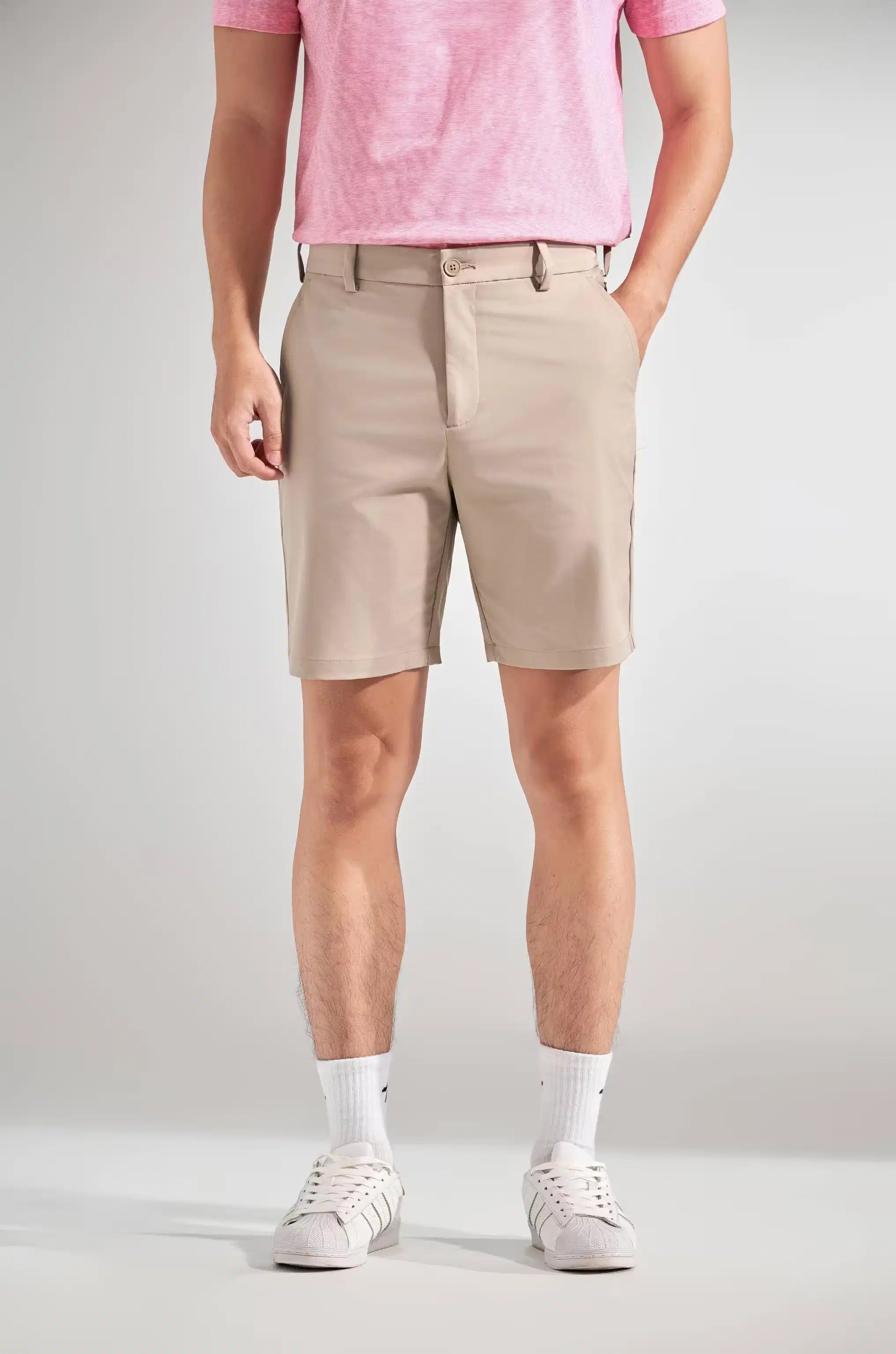 Quần shorts nam kaki phom đứng đắn