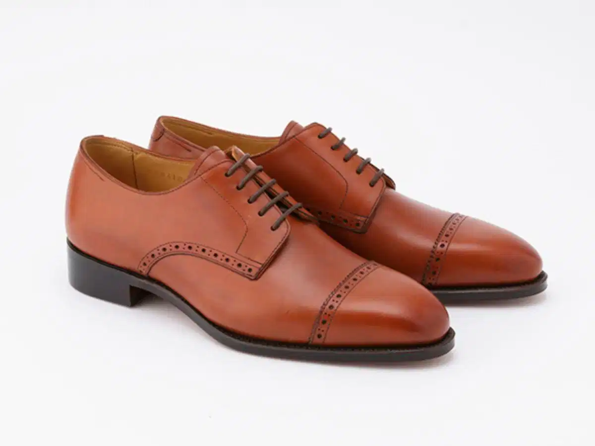 Quarter Brogue màu đen Giày Quarter Brogue màu đen thanh lịch cho môi trường văn phòng trang trọng