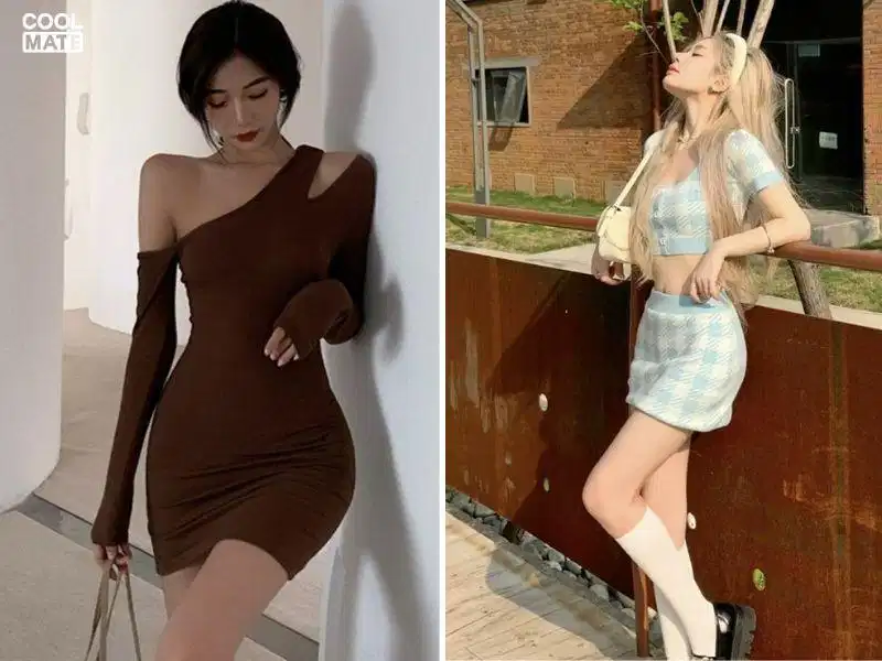 Quy tắc phối đồ nữ nửa kín nửa hở Quy tắc phối đồ nữ nửa kín nửa hở thanh lịch