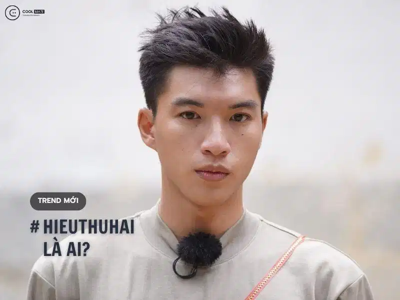 Rapper HIEUTHUHAI với phong cách trẻ trung và hiện đại