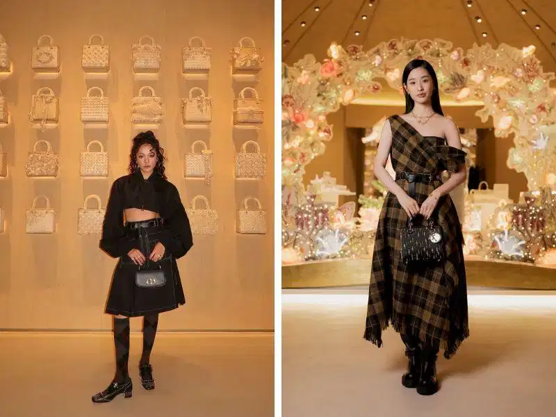 Các đại sứ Dior xuất hiện tại sự kiện khai trương Dior Gold House Các đại sứ Dior xuất hiện tại sự kiện khai trương Dior Gold House