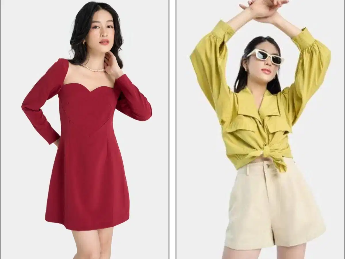 Đầm thiết kế HNoss Fashion Trang phục thiết kế nữ tính thanh lịch từ HNoss Fashion