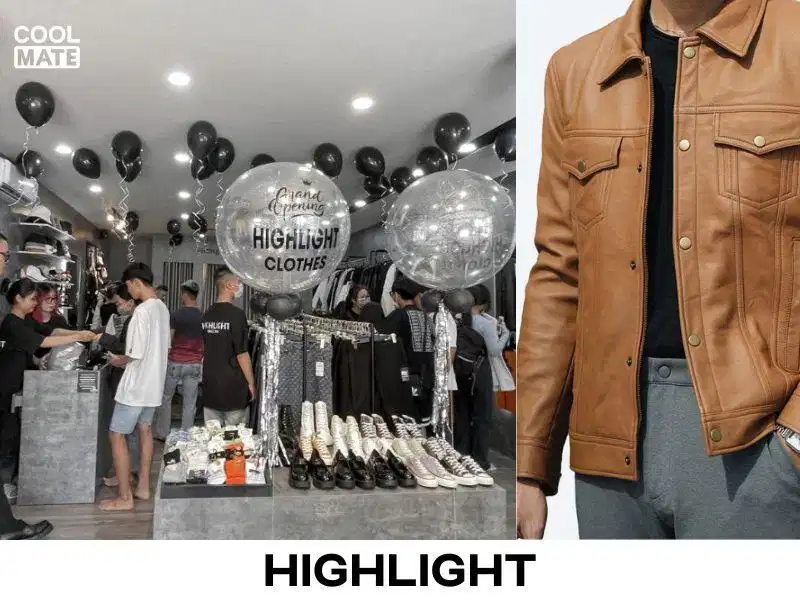 Không gian và phong cách trang phục tại cửa hàng Highlight Huế
