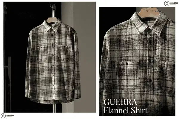 Sơ mi flannel nam tại Unicus Các mẫu sơ mi flannel chất liệu mềm mại tại Unicus Hà Nội