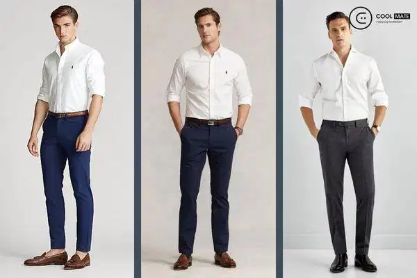 Cách chọn phom dáng áo sơ mi nam chuẩn theo vóc dáng