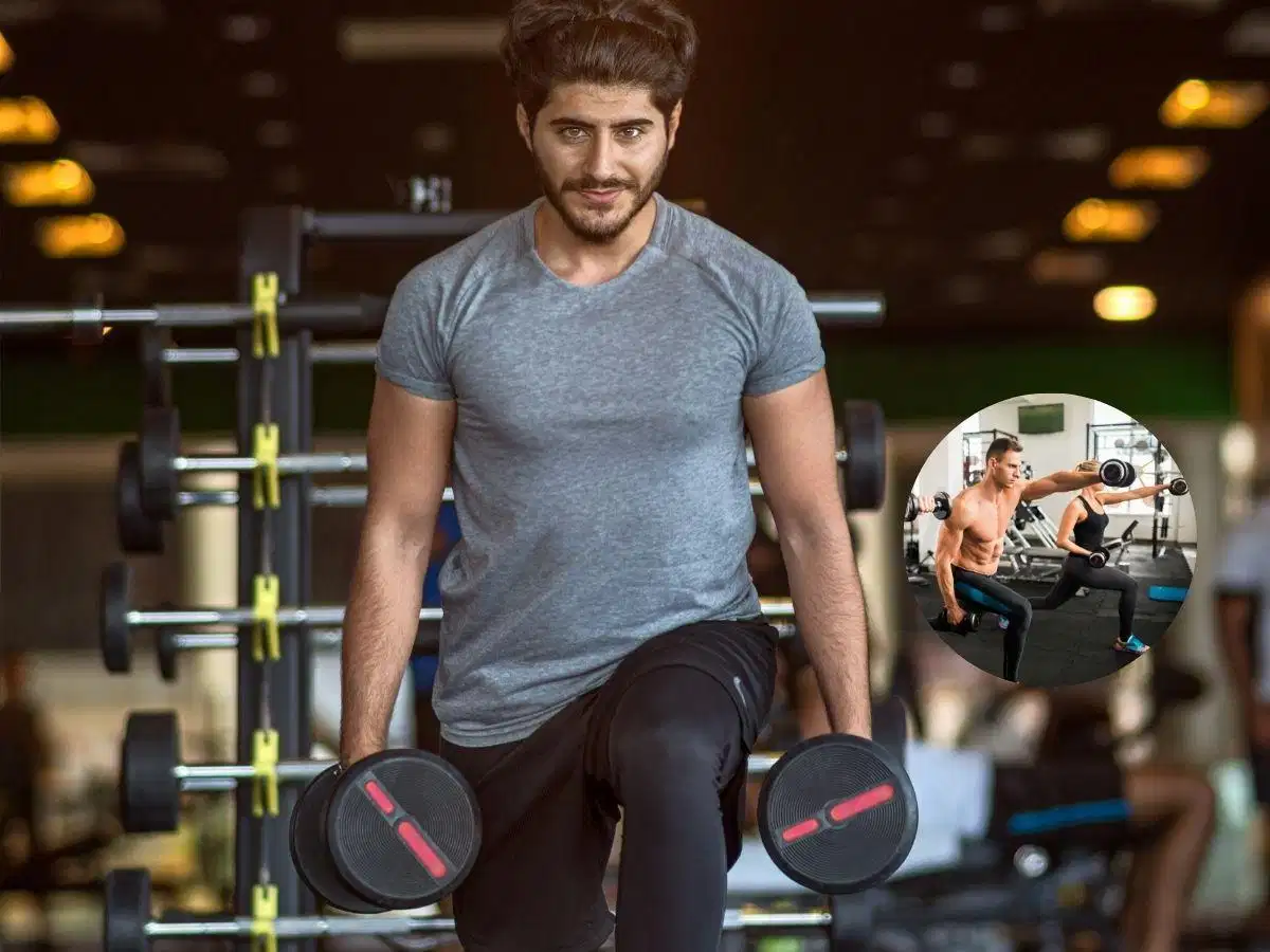 Side Lunge with Dumbbell Side Lunge with Dumbbell