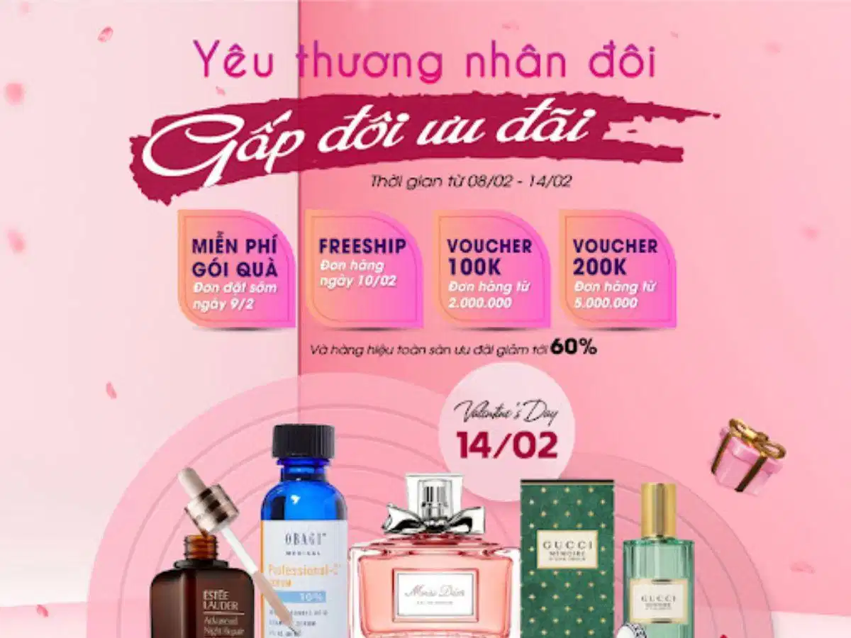 Sale Lễ Tình nhân 14/2 Sale Lễ Tình nhân 14/2
