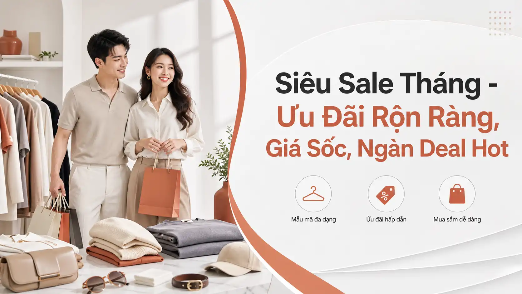 Siêu Sale Tháng - Ưu Đãi Giá Sốc, Ngàn Deal Hot Chờ Bạn