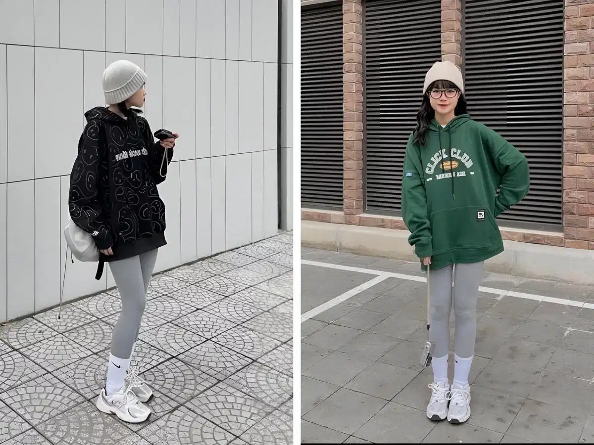 Phối sneaker với quần legging cho phong cách năng động