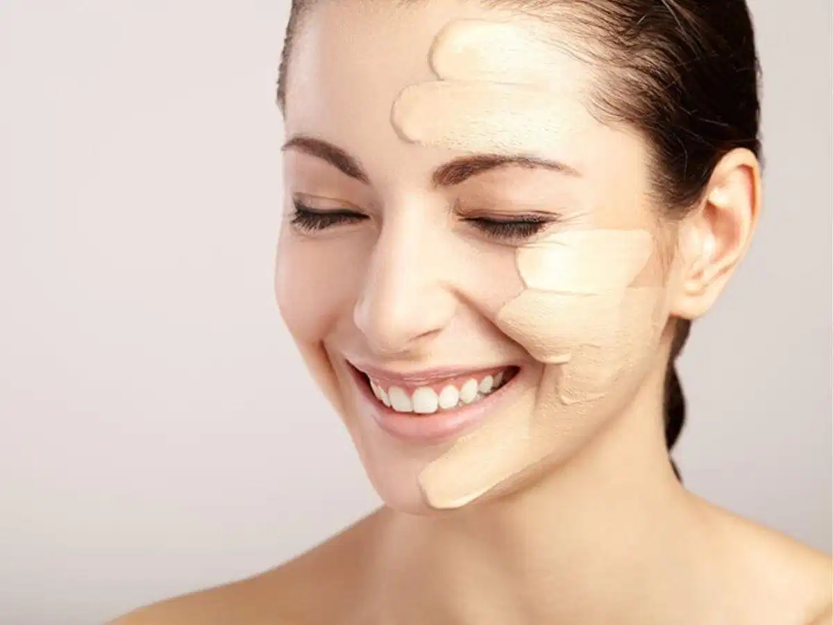 Cảm giác của cushion và kem nền trên da