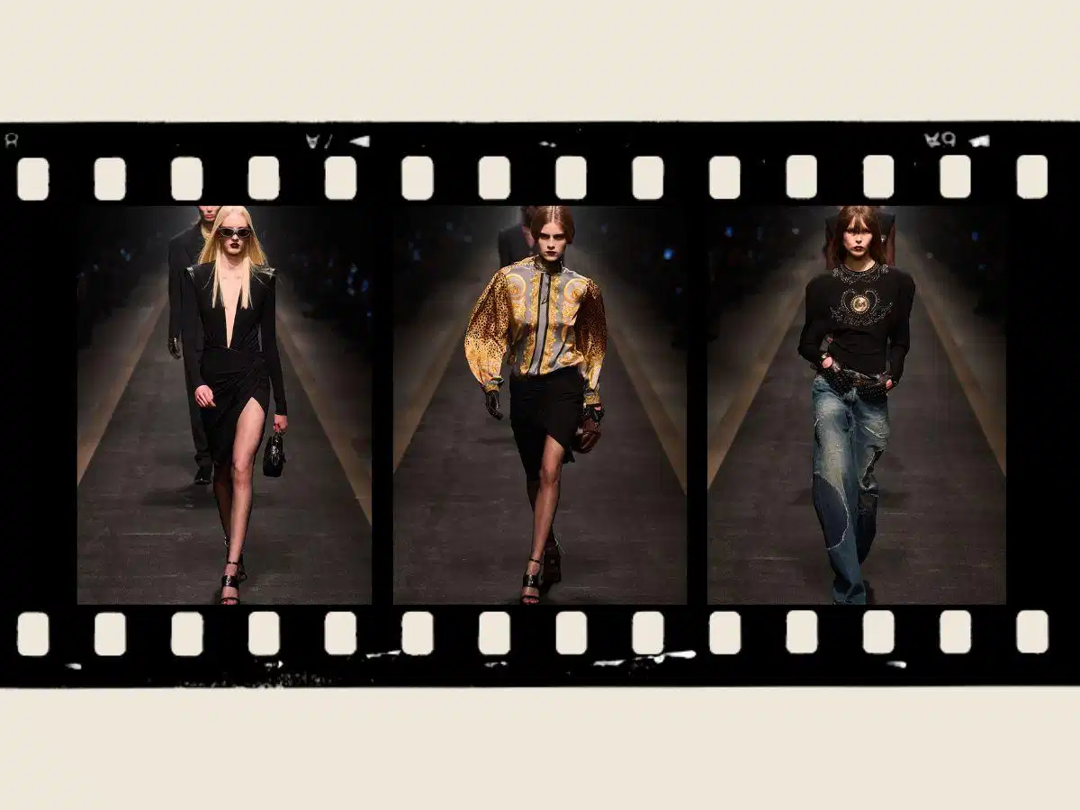 Cách phối chất liệu và chi tiết trong BST Versace Thu Đông 2026 Cách phối chất liệu và chi tiết trong BST Versace Thu Đông 2026