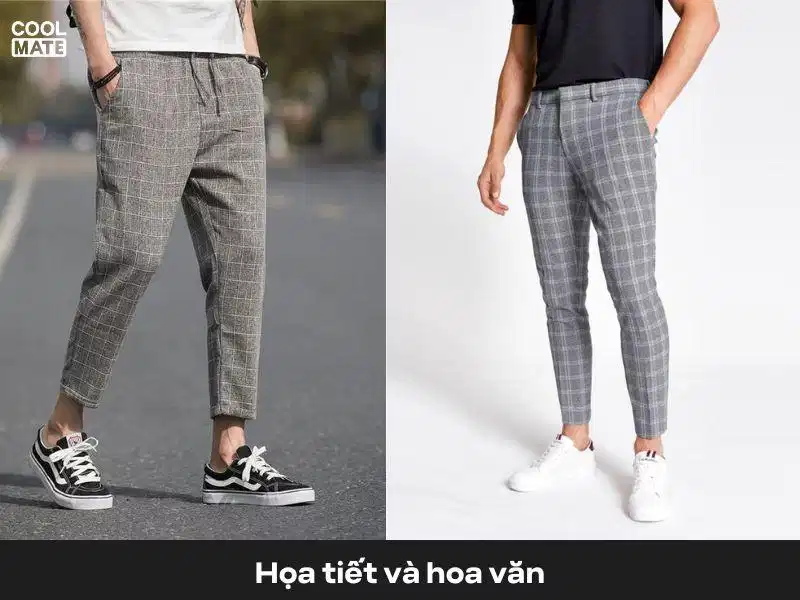 Sử dụng họa tiết tạo điểm nhấn Phối họa tiết làm điểm nhấn cùng quần cropped pants