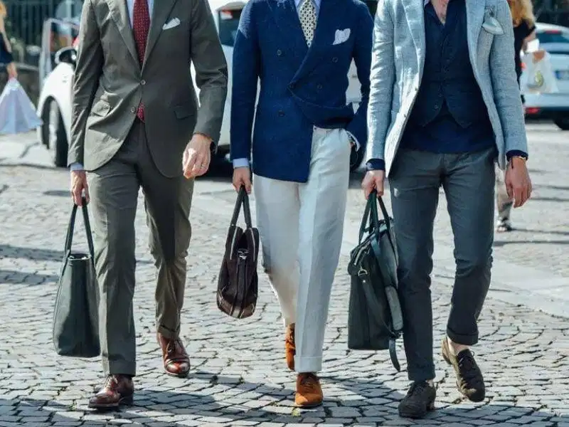 Quần âu suit trouser Quần âu ống đứng may đo đồng bộ cùng áo suit