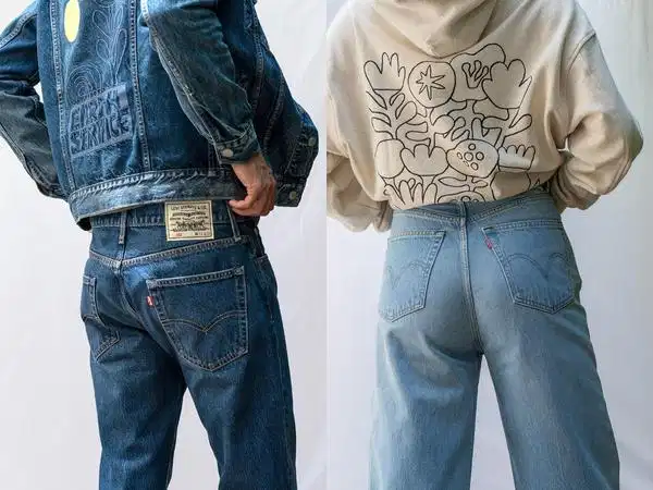 Levi's và công nghệ tái chế sợi bông Denim cải tiến kết cấu sợi để phục vụ quy trình tái chế