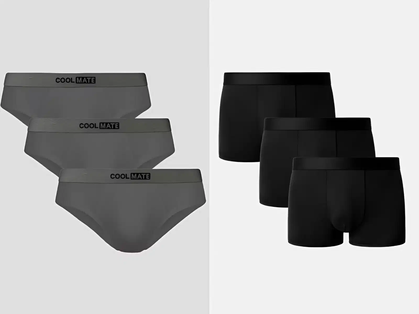 Sắp xếp đồ lót nam gọn gàng trong ngăn kéo