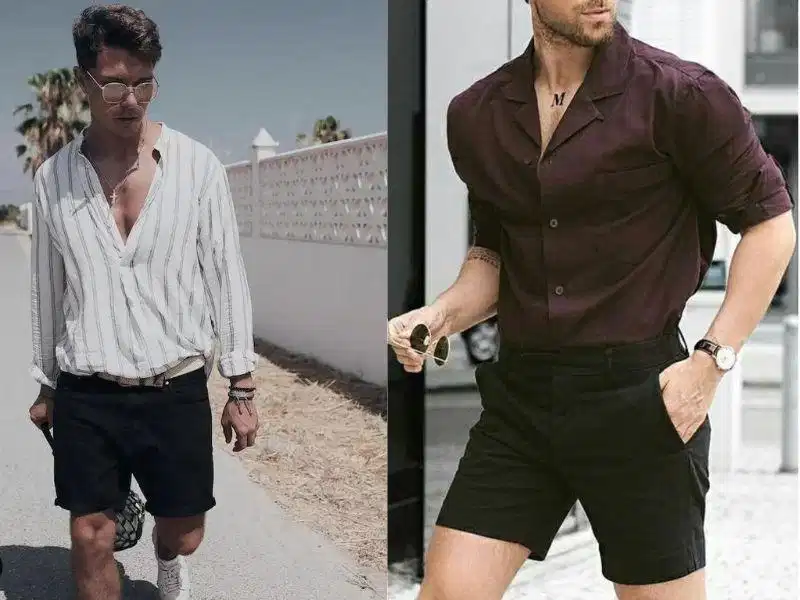Điểm rơi gấu quần short ảnh hưởng trực tiếp đến tỷ lệ chân