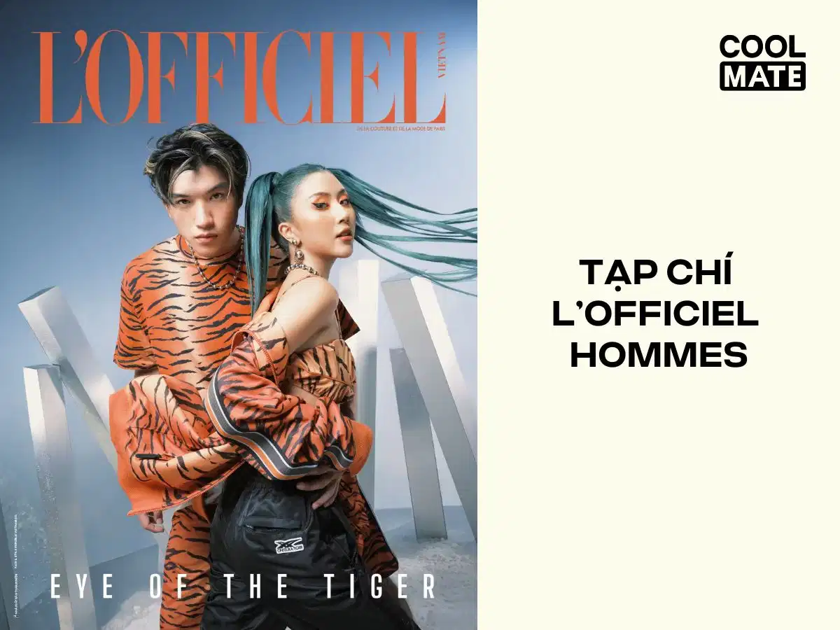 Tạp chí L’Officiel Hommes Tạp chí L’Officiel Hommes tập trung vào tính nghệ thuật và thời trang cao cấp