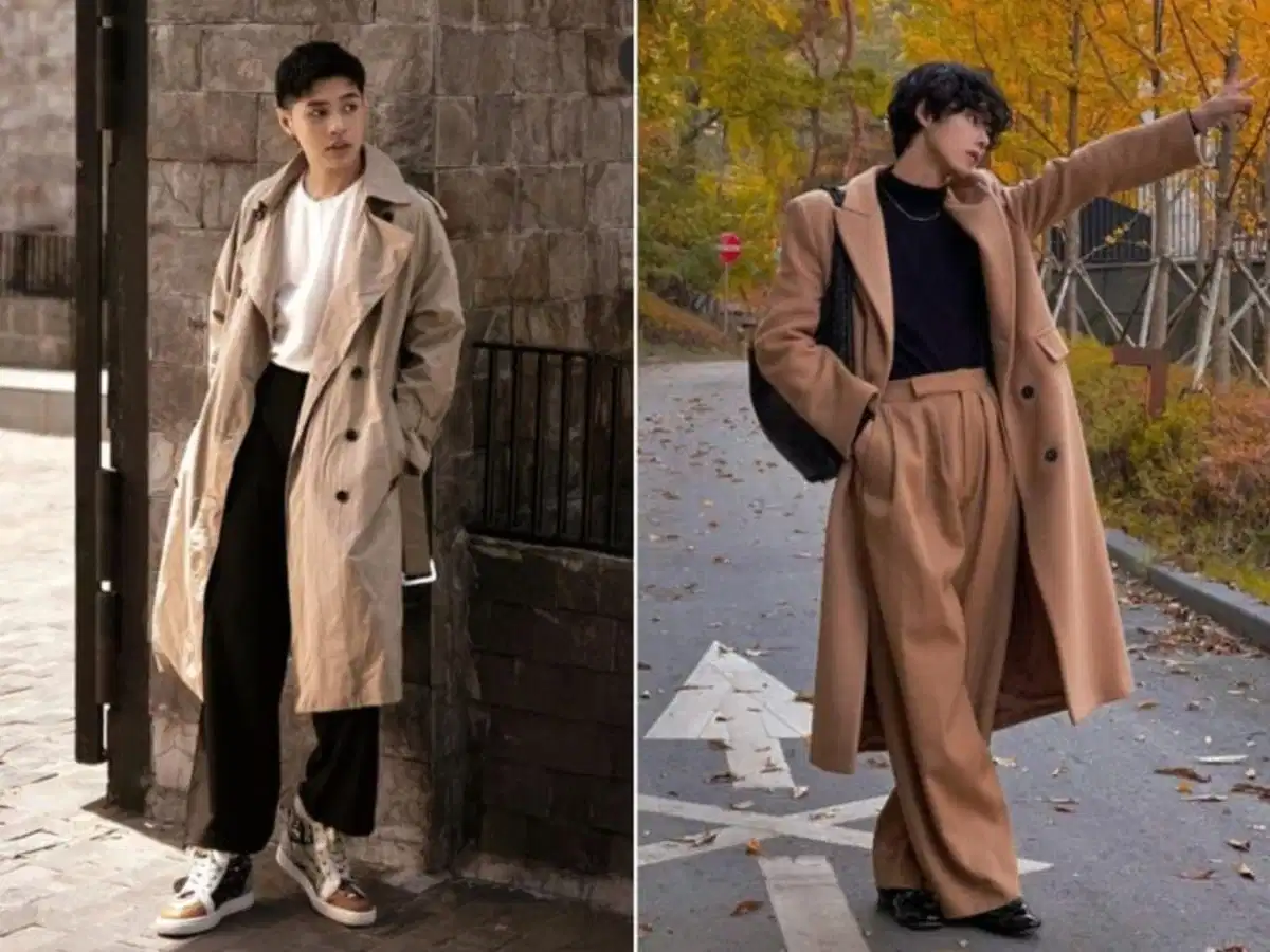 Phối quần tây nam với áo len và blazer mùa đông Phối quần tây nam với áo len và blazer mùa đông
