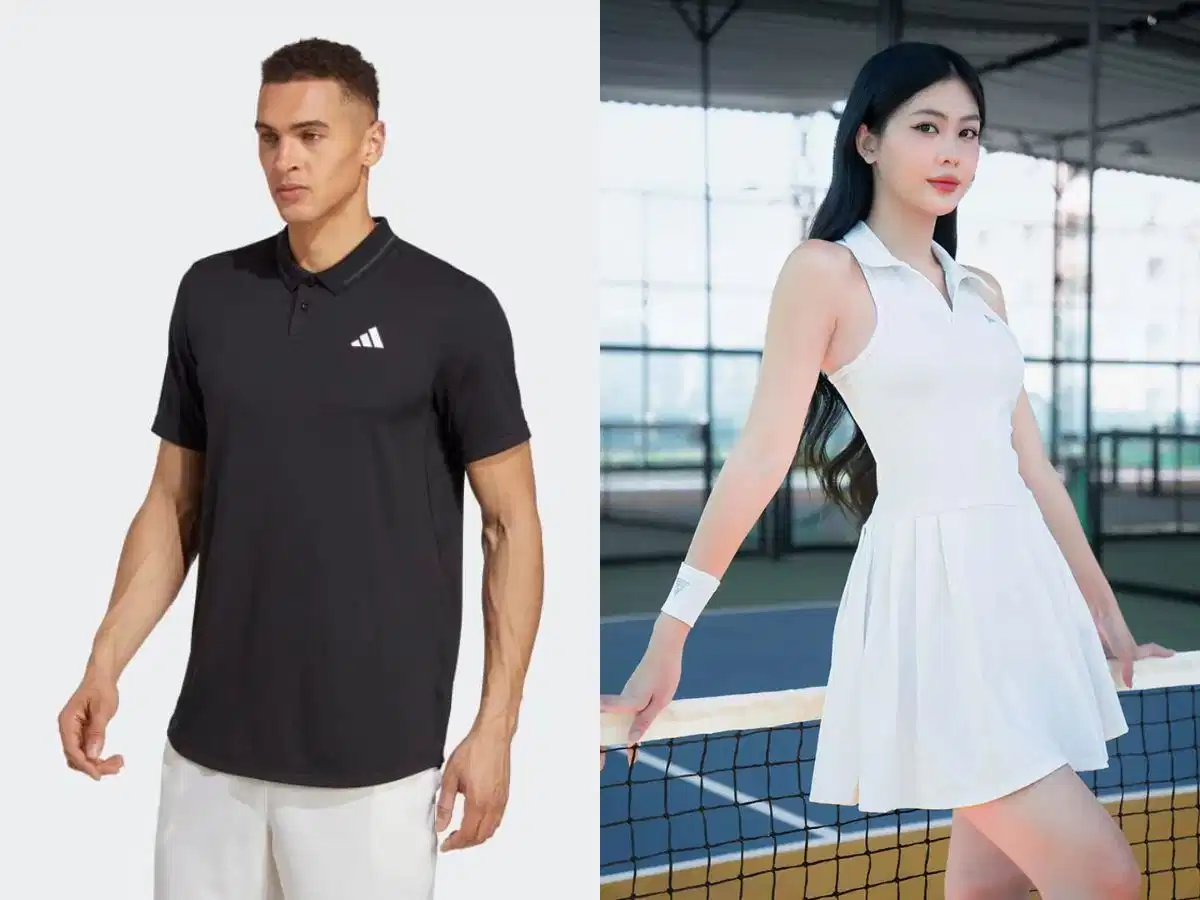 Thể hiện phong cách trên sân cùng kiểu dáng và thiết kế Thiết kế trang phục tennis hiện đại kết hợp tính năng và thẩm mỹ