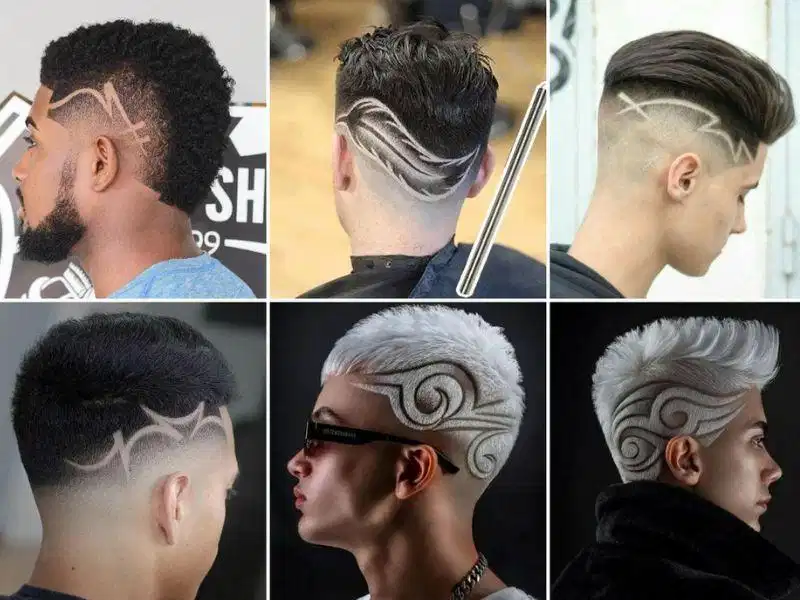 Kỹ thuật Hair Tattoo sáng tạo Tóc cạo họa tiết Hair Tattoo độc đáo ở phần gáy