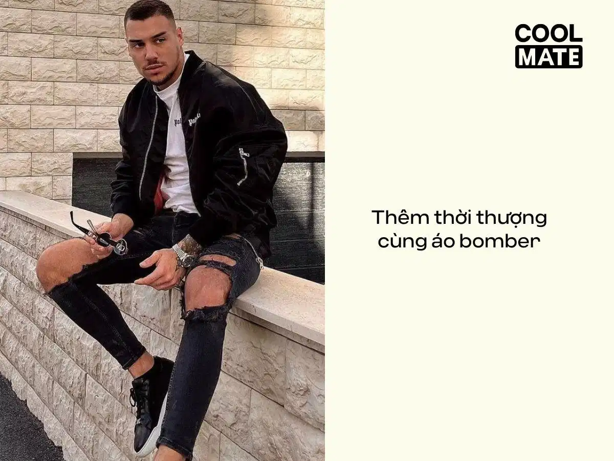Thêm thời thượng cùng áo bomber Thêm thời thượng cùng áo bomber