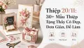 Thiệp 20/11 Đẹp: 30+ Mẫu Tặng Thầy Cô Đơn Giản, Dễ Làm