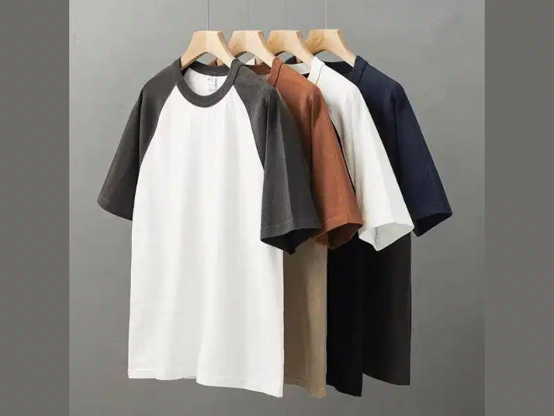 Cấu trúc thiết kế đặc trưng của đường may chéo trên áo raglan