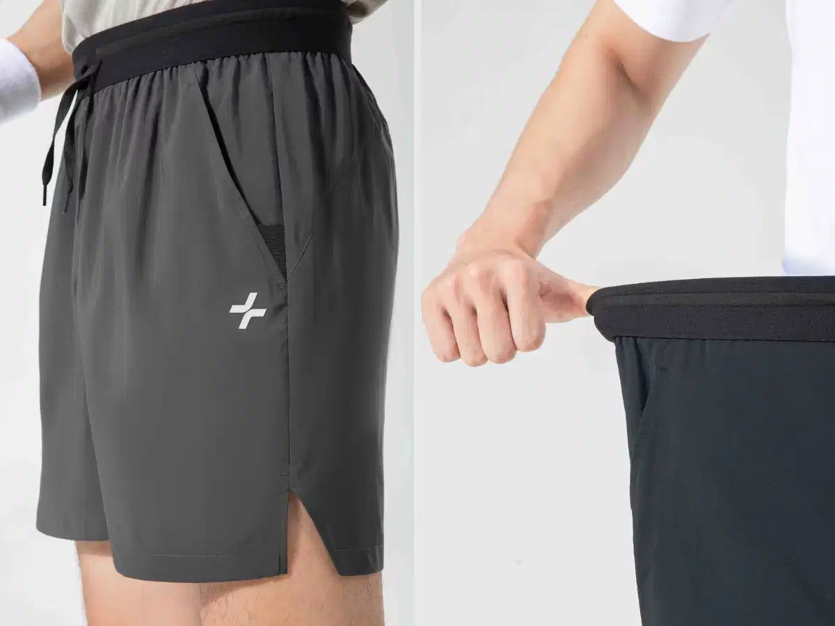 Thiết kế phom regular dài 6 inch của quần shorts thể thao nam