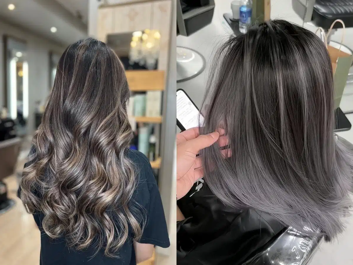 Kỹ thuật Balayage trên tóc ngắn Nhuộm Balayage cho tóc ngắn tạo điểm nhấn ở bề mặt và ngọn tóc
