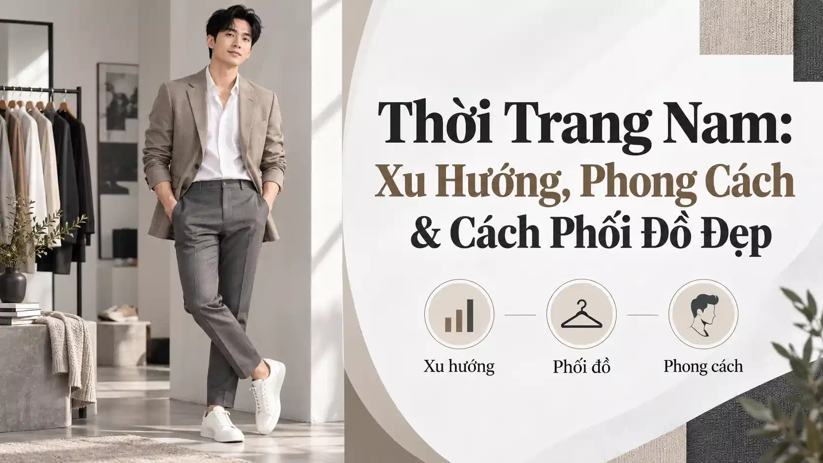 Thời Trang Nam: Xu Hướng, Phong Cách & Cách Phối Đồ Đẹp