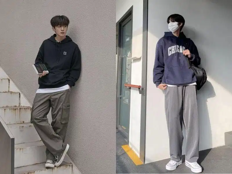 Athleisure nam phong cách Trung Quốc Phong cách athleisure năng động cho nam giới