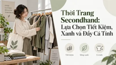Thời Trang Secondhand: Lựa Chọn Tiết Kiệm, Xanh và Đầy Cá Tính