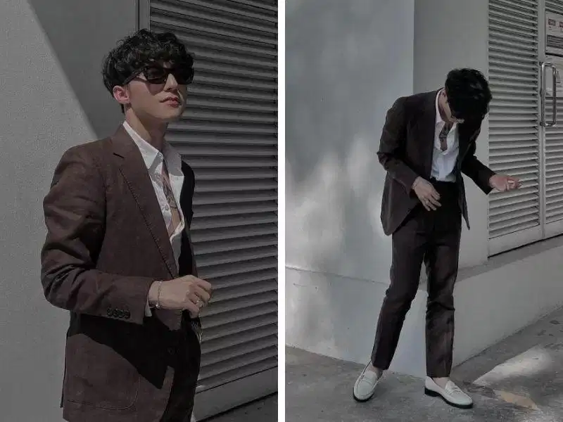 Bộ suit nam lịch lãm diện chúc Tết đầu năm Bộ suit nam lịch lãm diện chúc Tết đầu năm