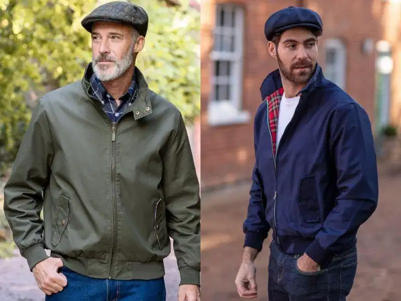 Áo khoác Harrington Jacket cổ đứng kinh điển