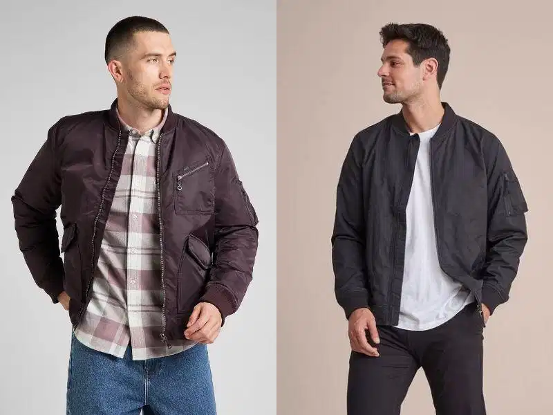 Áo khoác gió Bomber Jacket dáng ngắn