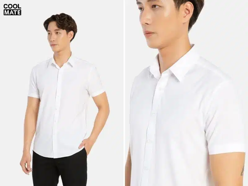 Sơ mi Nobi Fashion Áo sơ mi công nghệ Easy Care thương hiệu Nobi Fashion