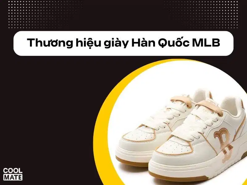 Giày MLB Korea Thương hiệu giày MLB Korea với phom dáng chunky thể thao