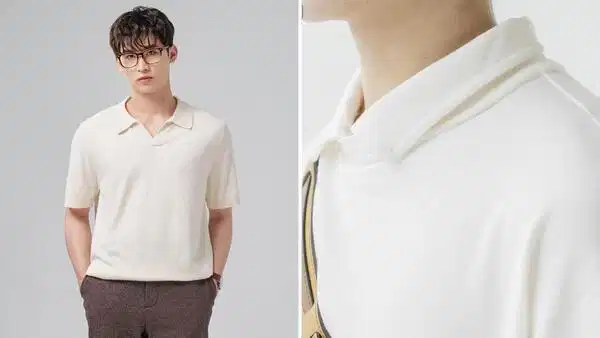Mẫu áo polo SSStutter với thiết kế tối giản