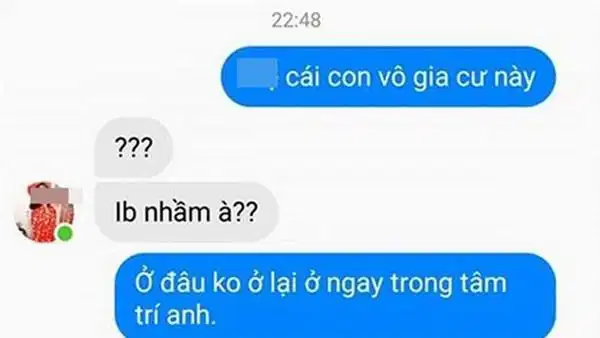 Tin nhắn tưởng hài mà lại không hài Tin nhắn tưởng hài mà lại không hài