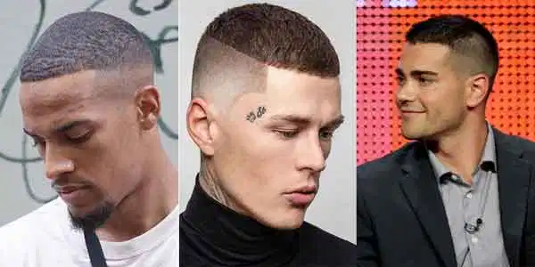 Tóc 3 phân cắt theo phom undercut tương phản mảng khối