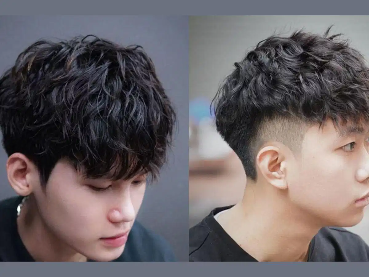 Tóc lính thủy cho tóc xoăn Phom tóc lính thủy ứng dụng trên chất tóc xoăn tự nhiên giữ nét gọn gàng