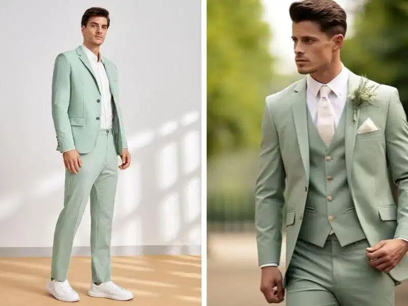 Tone sur tone với màu xanh lá pastel tươi mới Tone sur tone với màu xanh lá pastel tươi mới