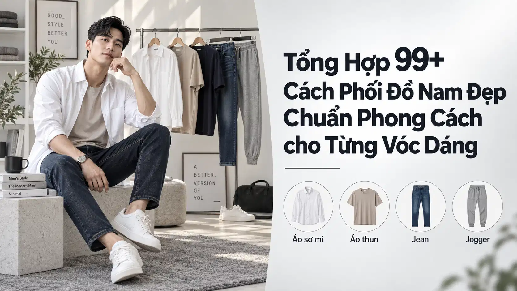 Tổng Hợp 99+ Cách Phối Đồ Nam Đẹp Chuẩn Phong Cách cho Từng Vóc Dáng