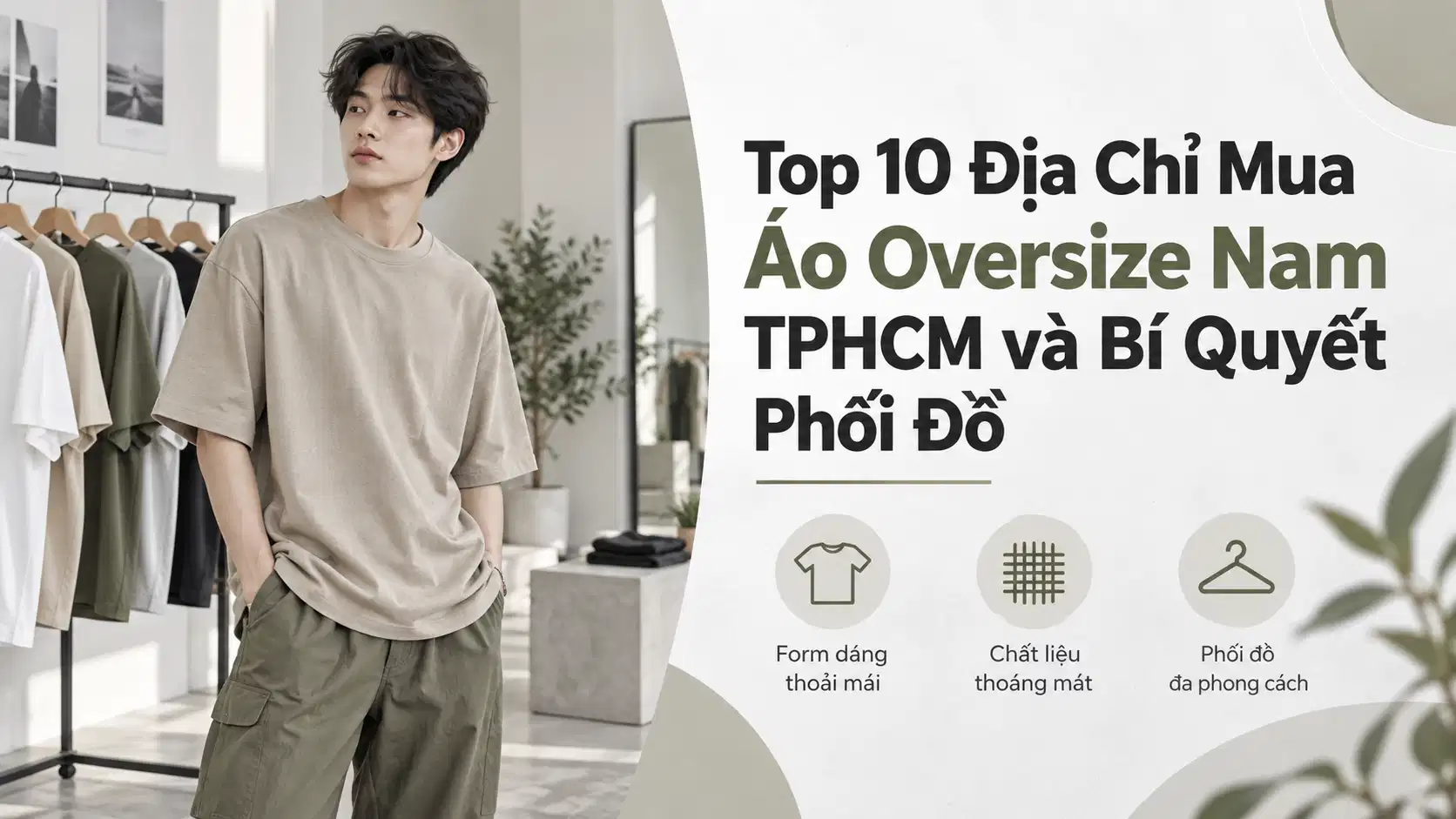 Top 10 Địa Chỉ Mua Áo Oversize Nam TPHCM và Bí Quyết Phối Đồ