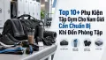 Top 10+ Phụ Kiện Tập Gym Cho Nam Giới Cần Chuẩn Bị Khi Đến Phòng Tập