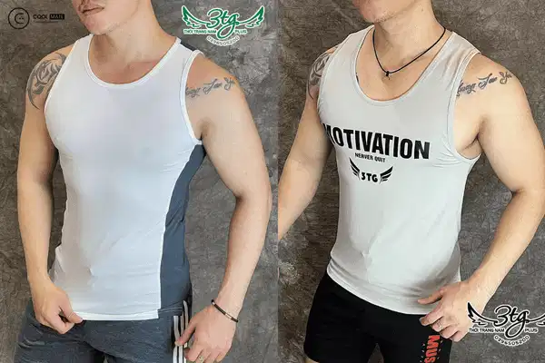 Áo thun sát nách Shop 3TG Áo thun ba lỗ nam tại Shop 3TG