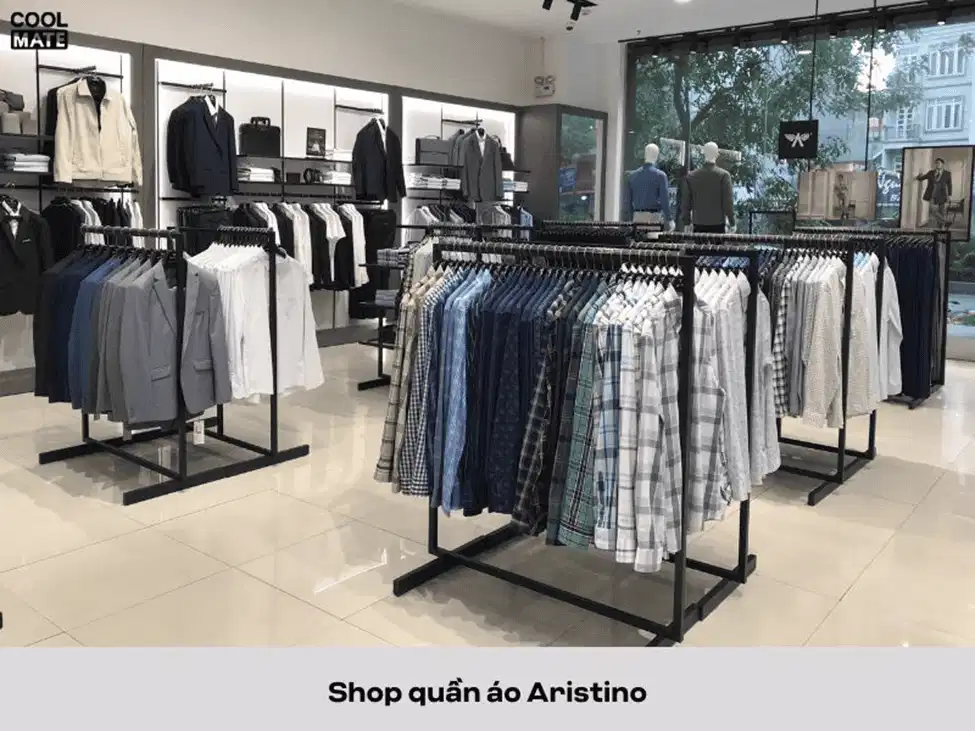 Trang phục nam Aristino Pleiku Bộ trang phục công sở hiện đại với sơ mi và quần âu Aristino Pleiku