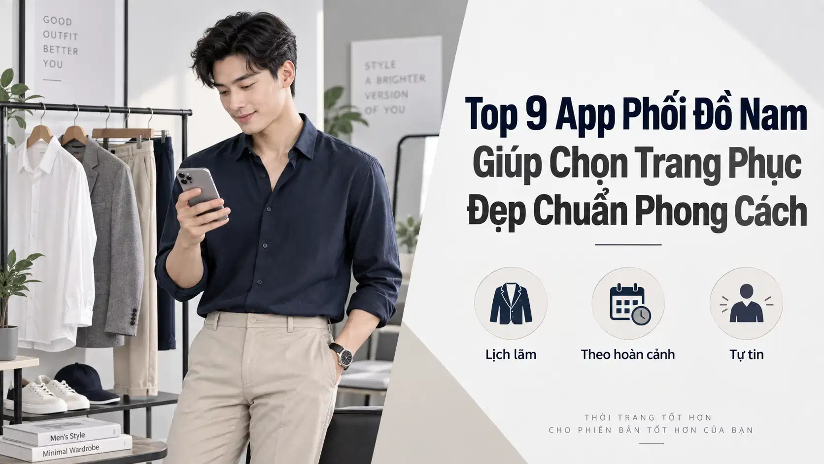 Top 9 App Phối Đồ Nam Giúp Chọn Trang Phục Đẹp Chuẩn Phong Cách