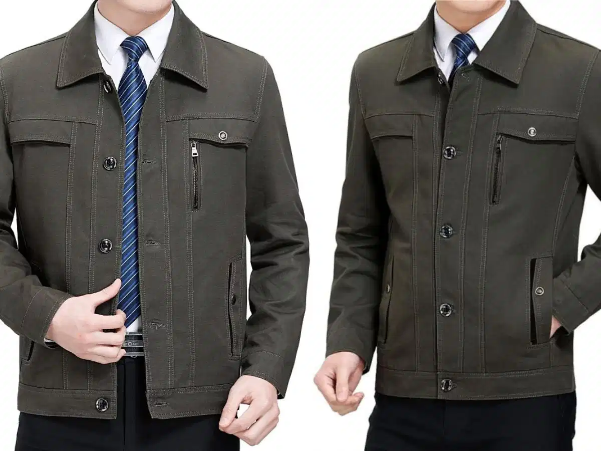 Áo khoác kaki nam Highway Áo khoác kaki nam cao cấp phong cách quân đội từ Highway Menswear